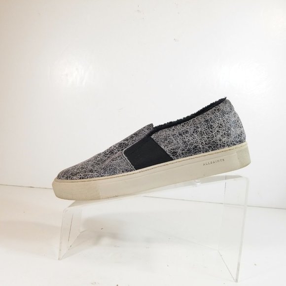 AllSaints Men Rustic Slip On Loafers Size 41 main image 6